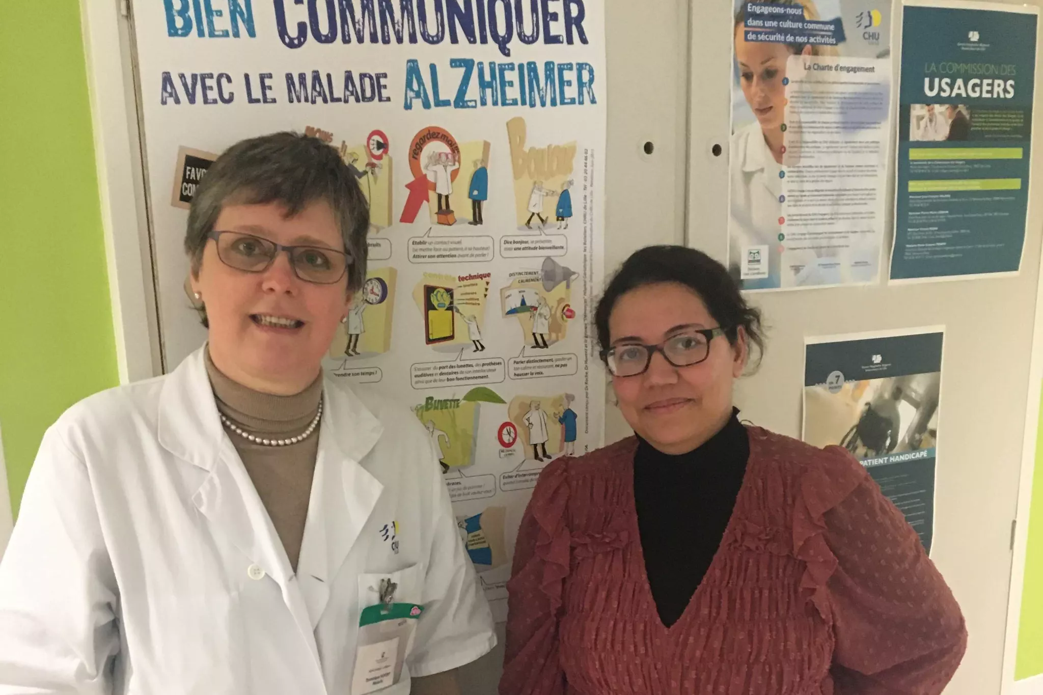 Toutes nos félicitations au Dr Dominique Huvent, investigatrice, et à Mme Abeer Shaikh Al Arab, Assistante de Recherche Clinique !